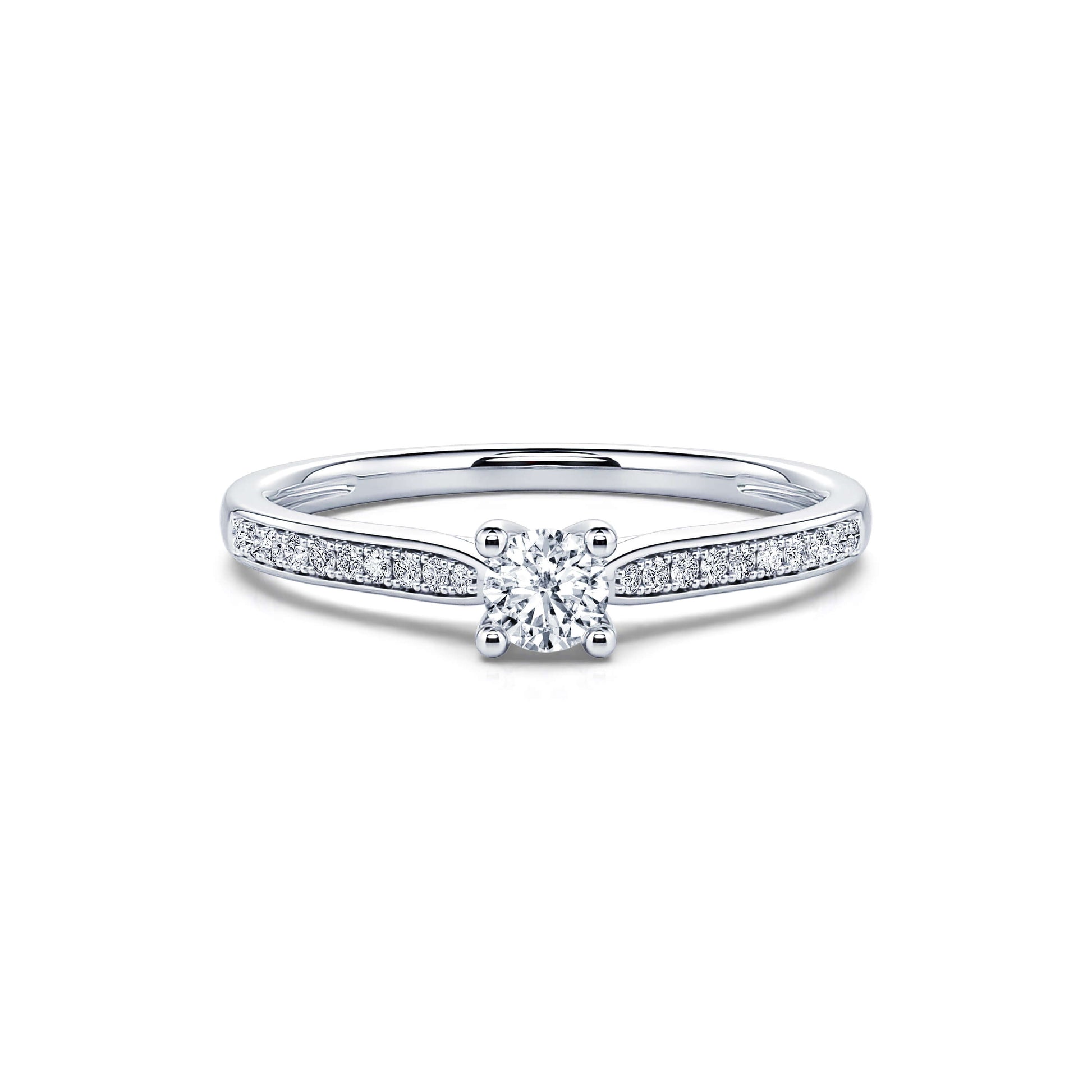 Solitaire platine diamant Lawrence 4