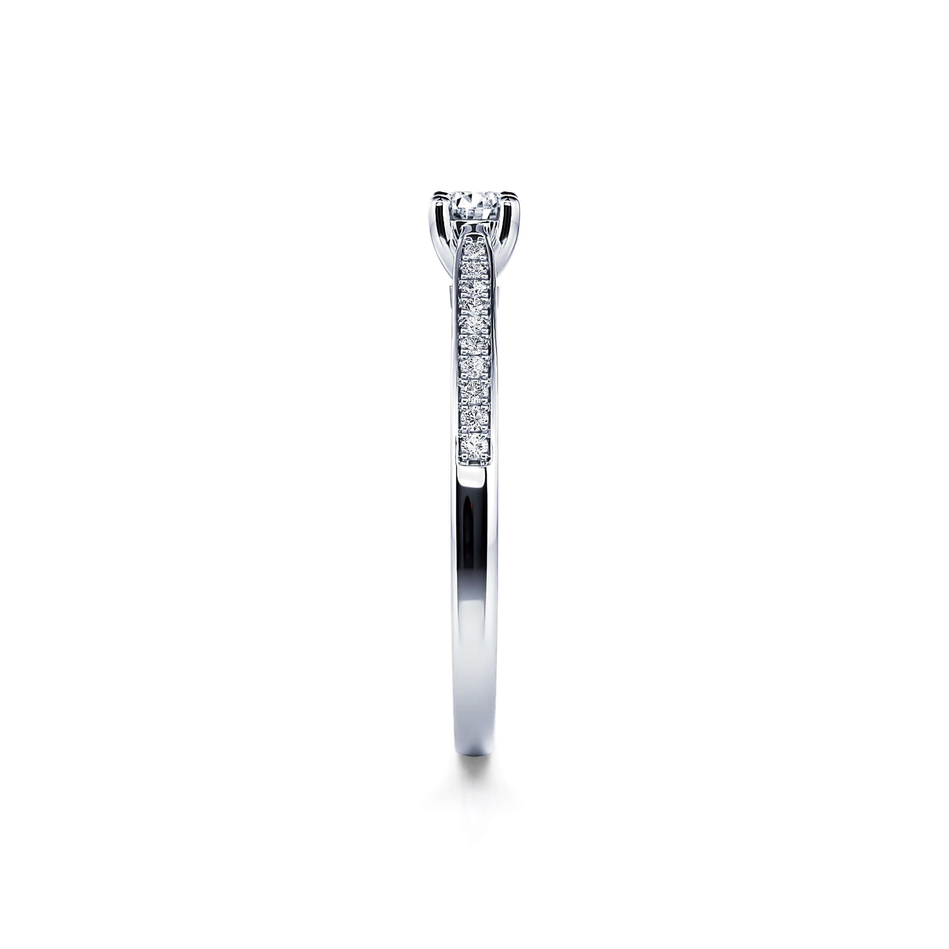 Solitaire platine diamant Lawrence 3