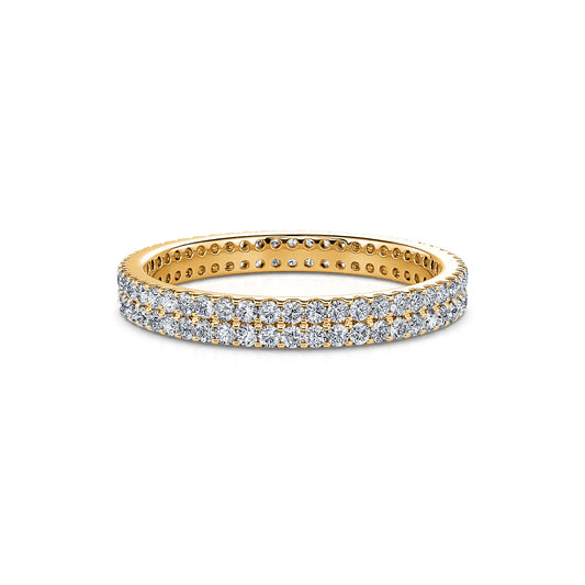 Leonor&nbsp;-&nbsp;Alliance tour complet diamant or jaune #2