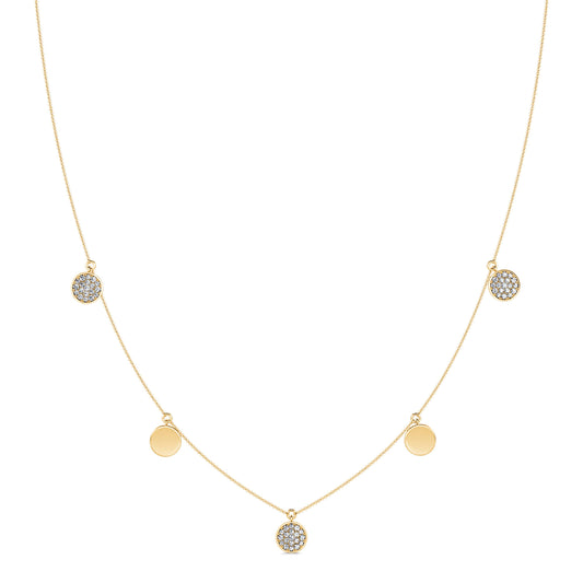 Louna&nbsp;-&nbsp;Collier or blanc et diamant  #2