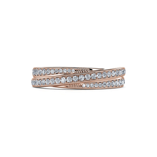 Melie&nbsp;-&nbsp;Alliance or rose diamant #2