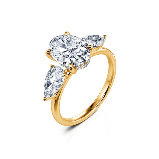 Morgan Lab&nbsp;-&nbsp;Bague de fiançailles Or jaune diamant de synthèse #2