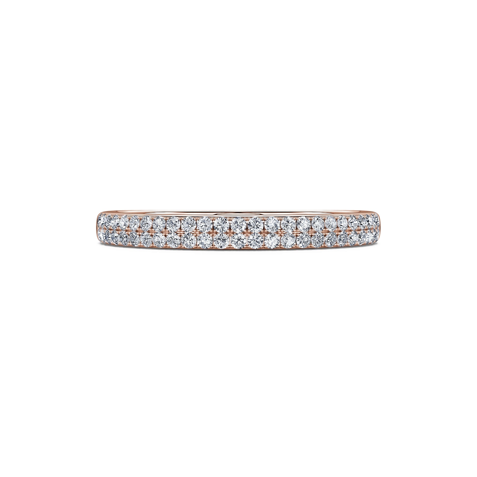 Alliance or rose diamant Nanou 2