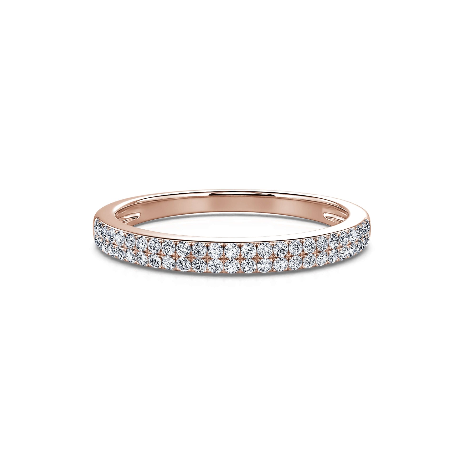Alliance or rose diamant Nanou 3