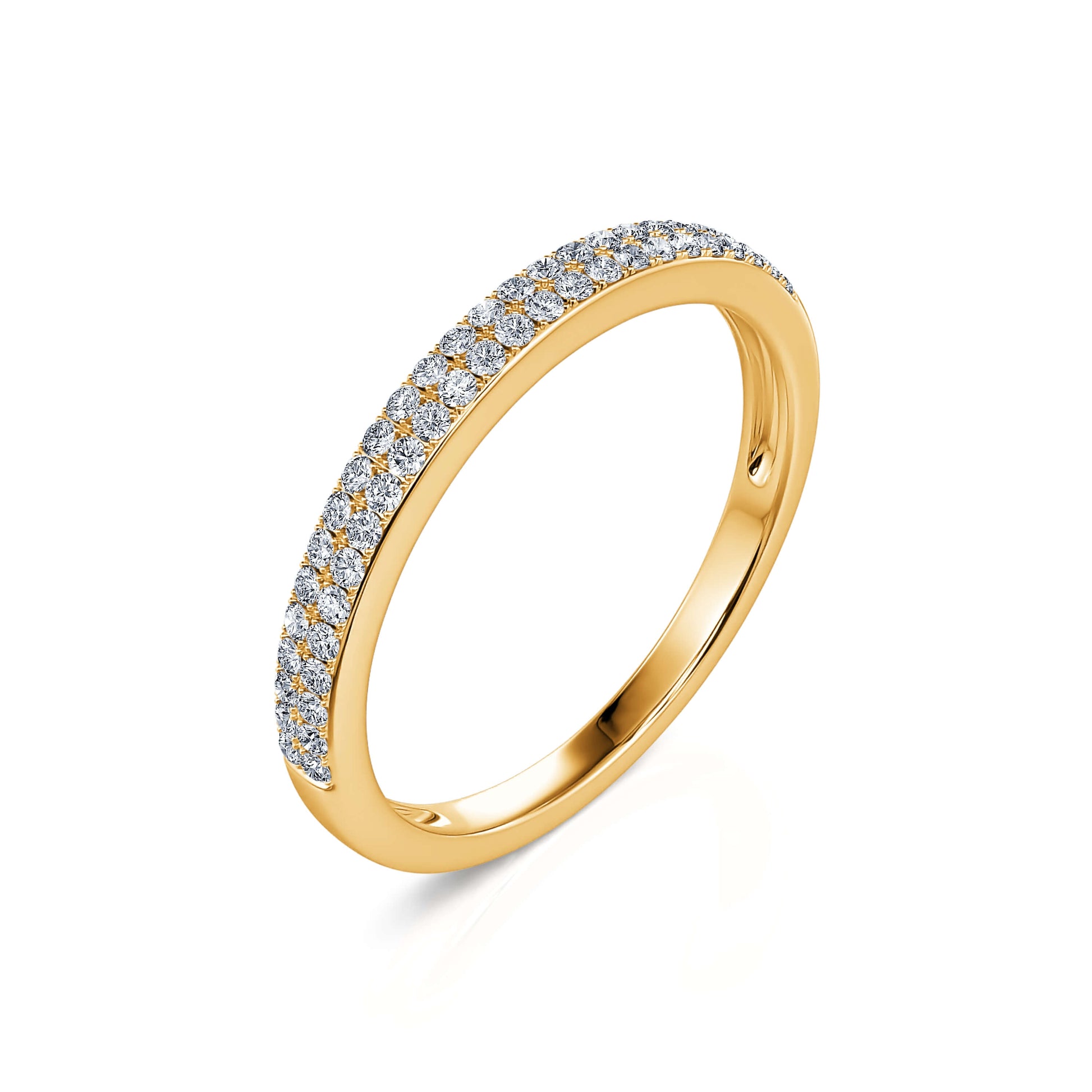 Alliance or jaune diamant Nanou 1