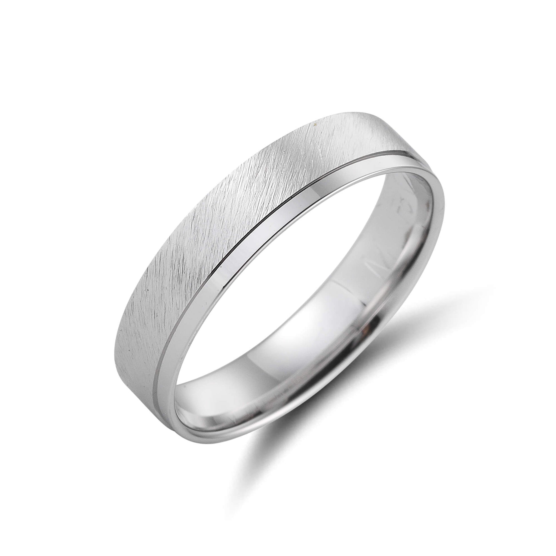 Alliance givrée or blanc Olaf 1