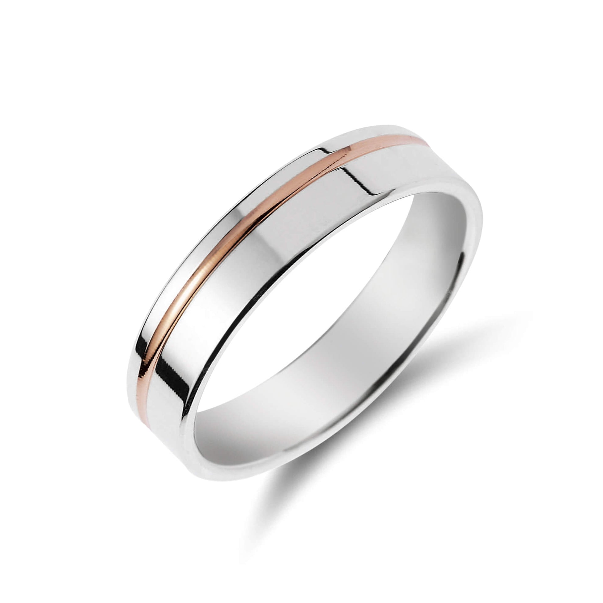 Alliance or blanc et or rose Osanne 1