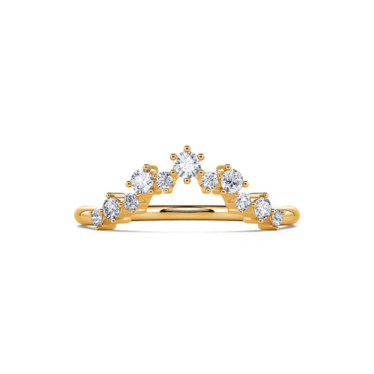 Rosalba&nbsp;-&nbsp;Alliance diamant or jaune #2