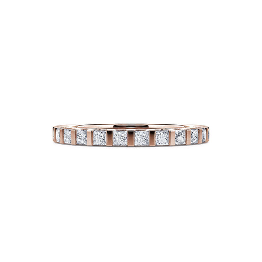 Safia&nbsp;-&nbsp;Alliance tour complet or rose diamant #2