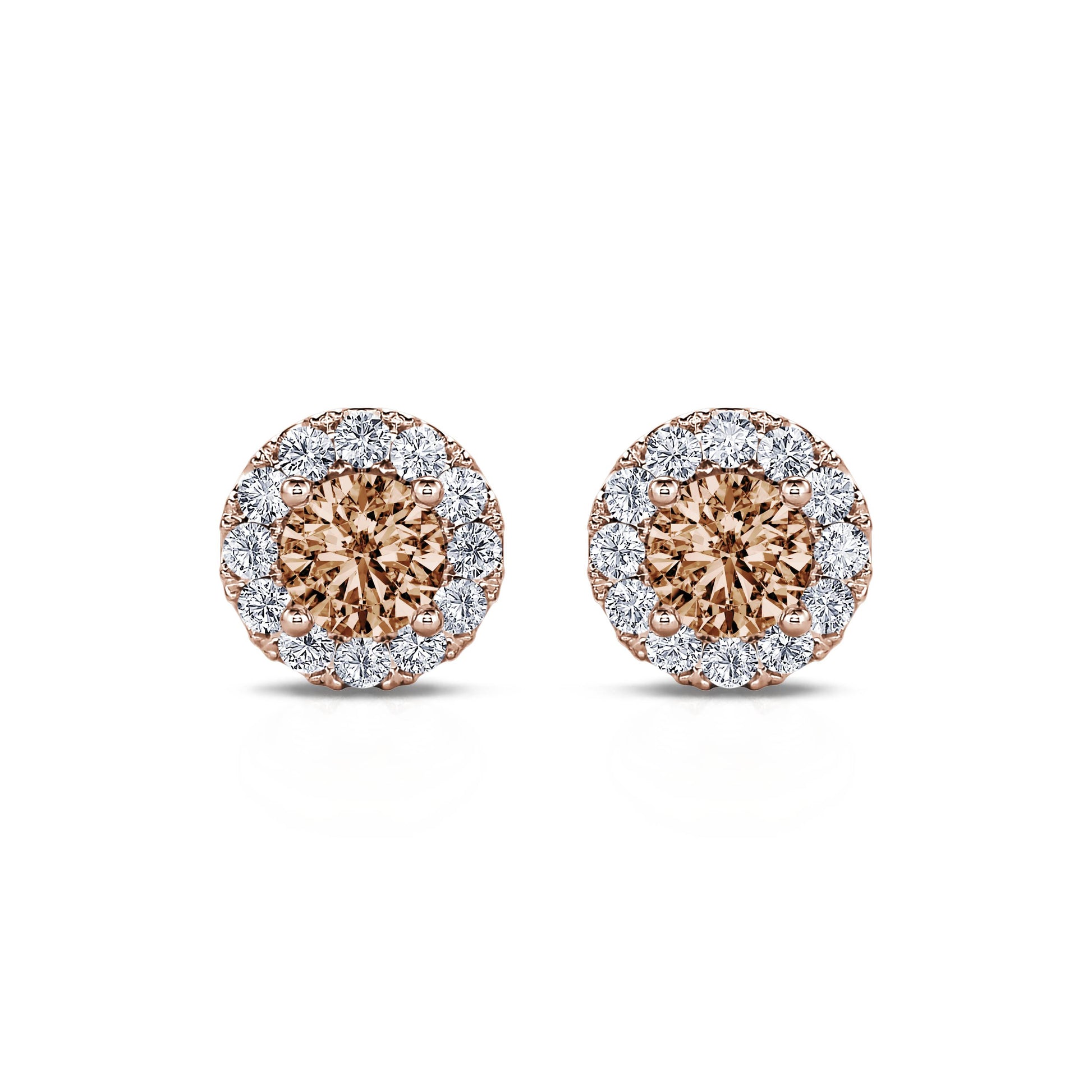 Boucles d'oreilles Belle Epoque Dormeuses Feuille Floral Boucles d'oreilles Belle Epoque Dormeuses Feuille Floral