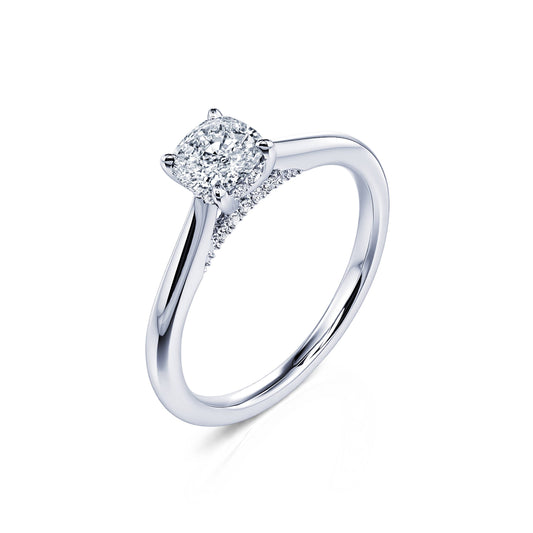 Sasha&nbsp;-&nbsp;Solitaire diamant platine #2
