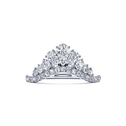 Séraphine - Alliance platine diamant #2