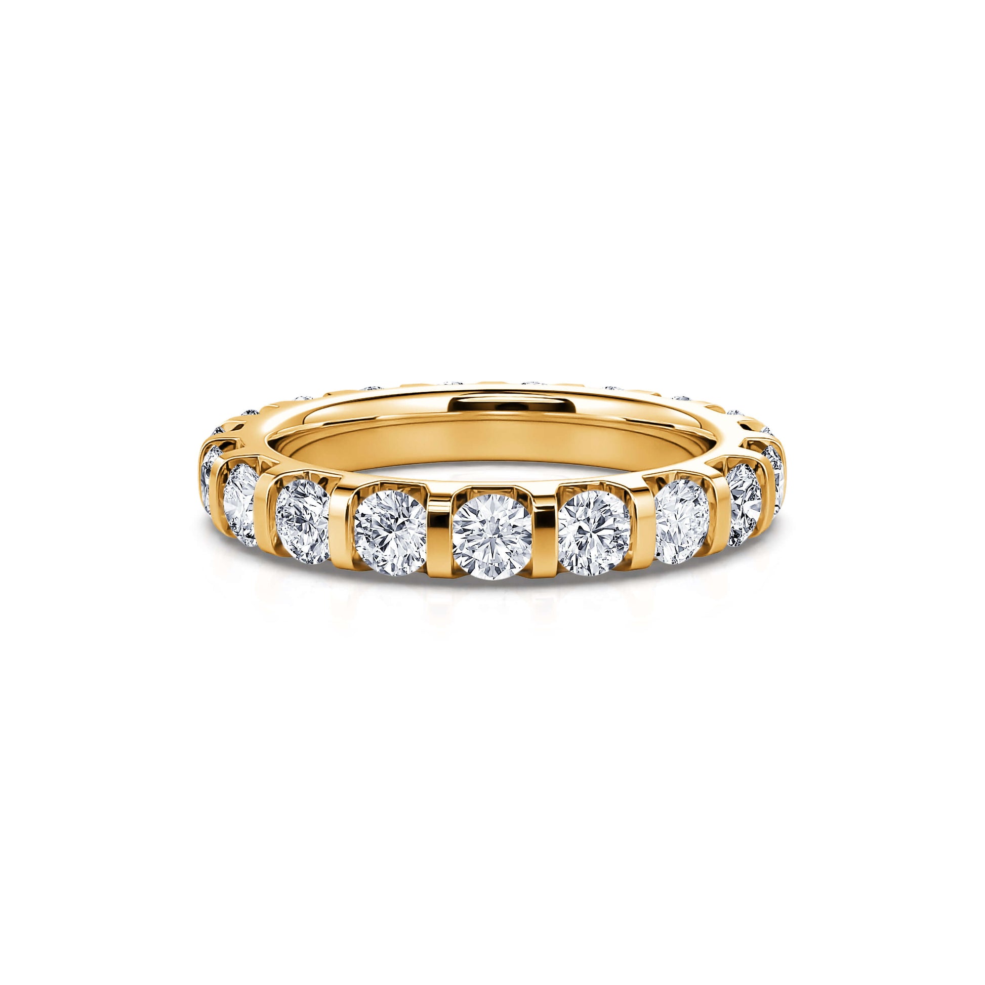 Alliance or jaune diamant Shakira 12
