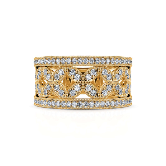 Shinee - Bague or jaune diamant #2