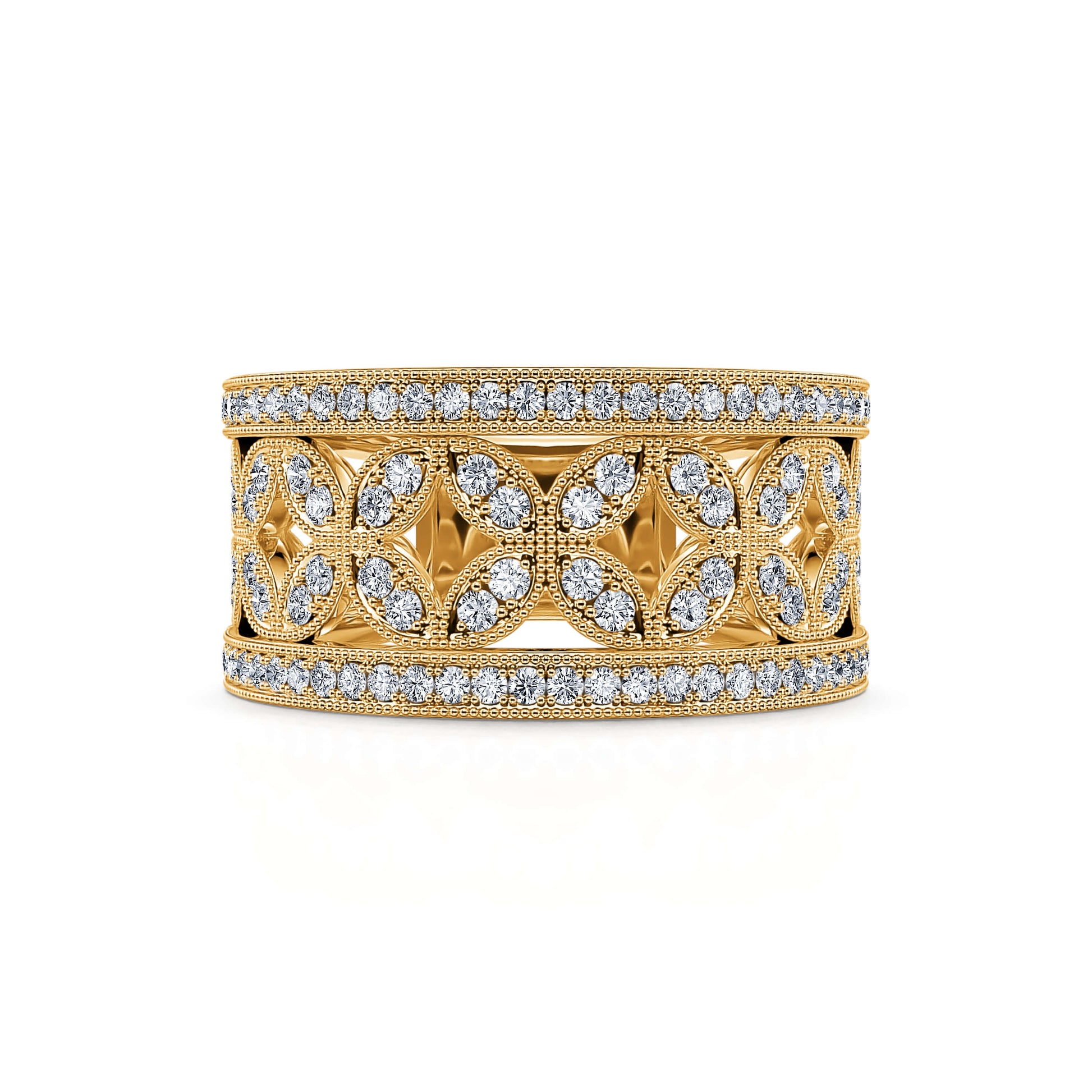 Bague or jaune diamant Shinee 2