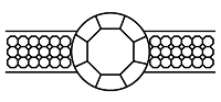 Solitaire pavé