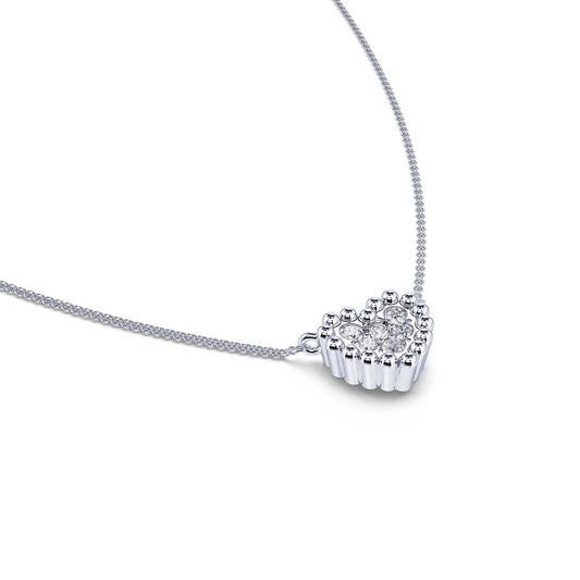Sole&nbsp;-&nbsp;Collier diamant petit cœur #1