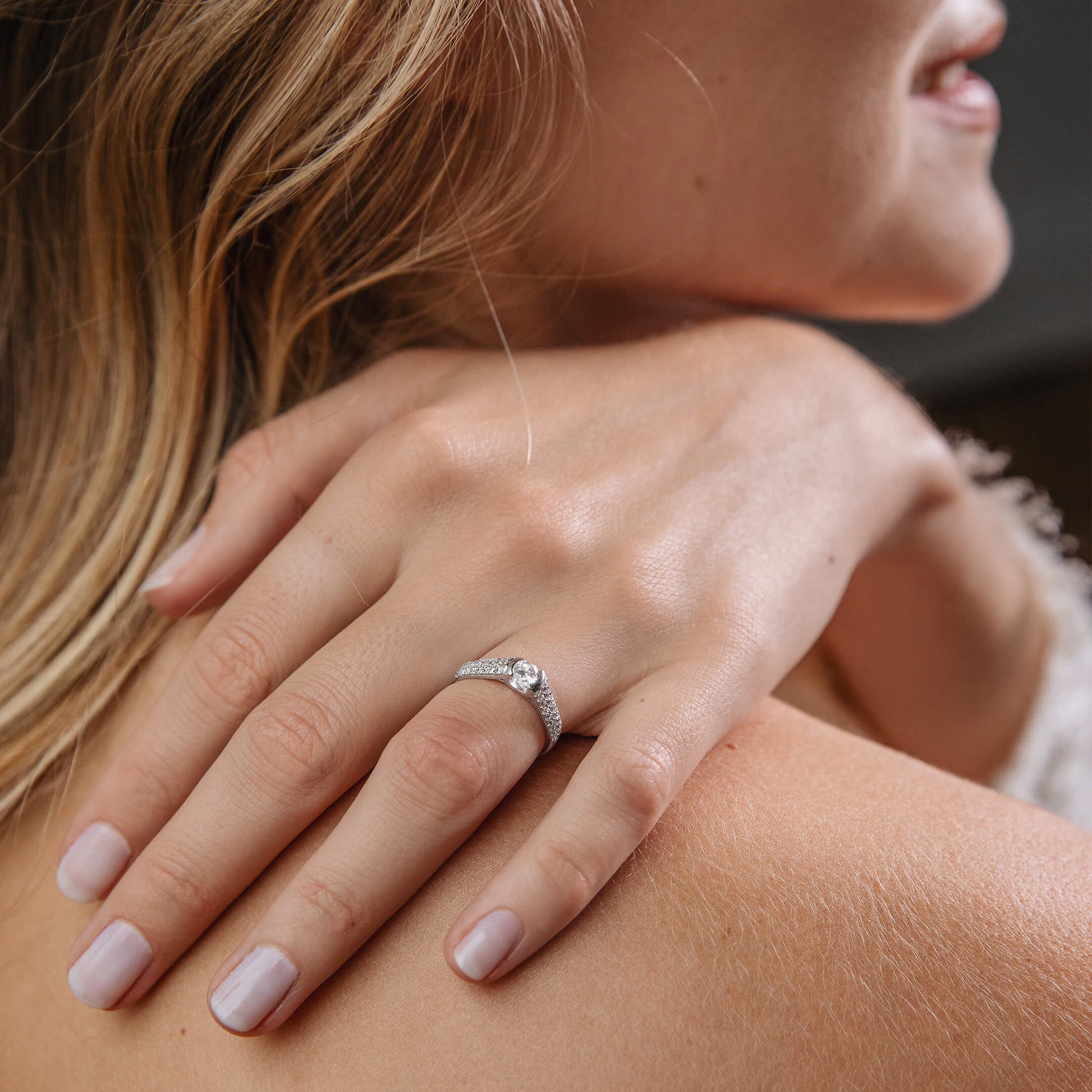 Solitaire diamant or jaune Sophia 6