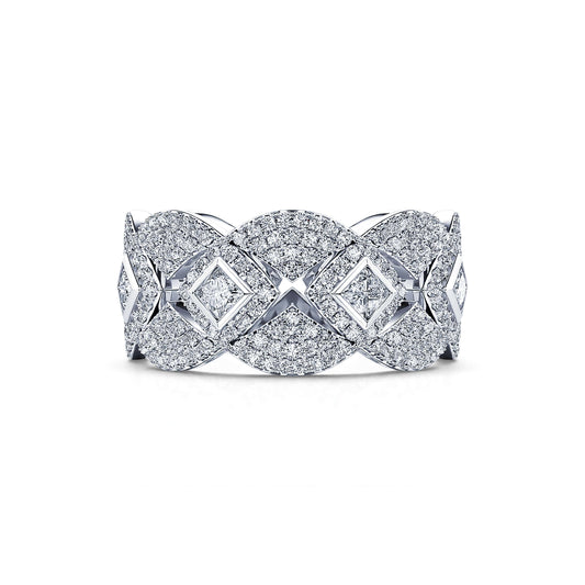 Stardust - Bague platine diamant #2
