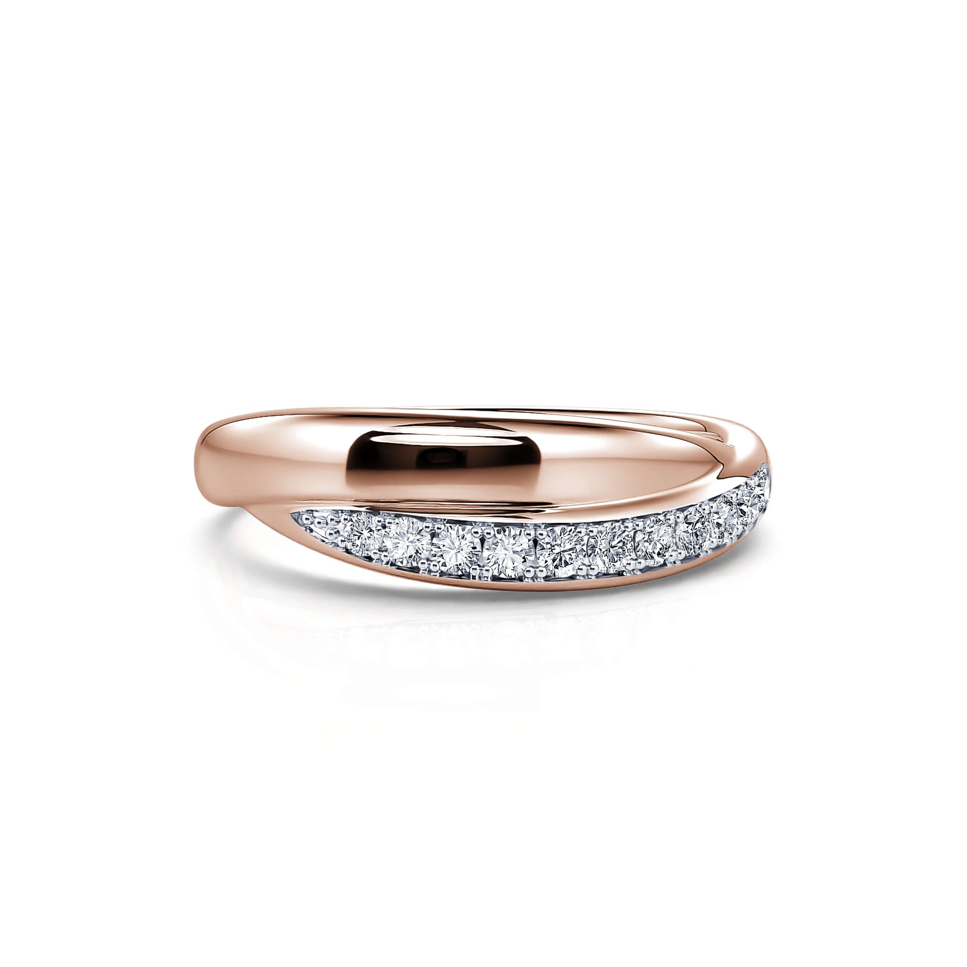 Alliance or rose diamant Starlight 3