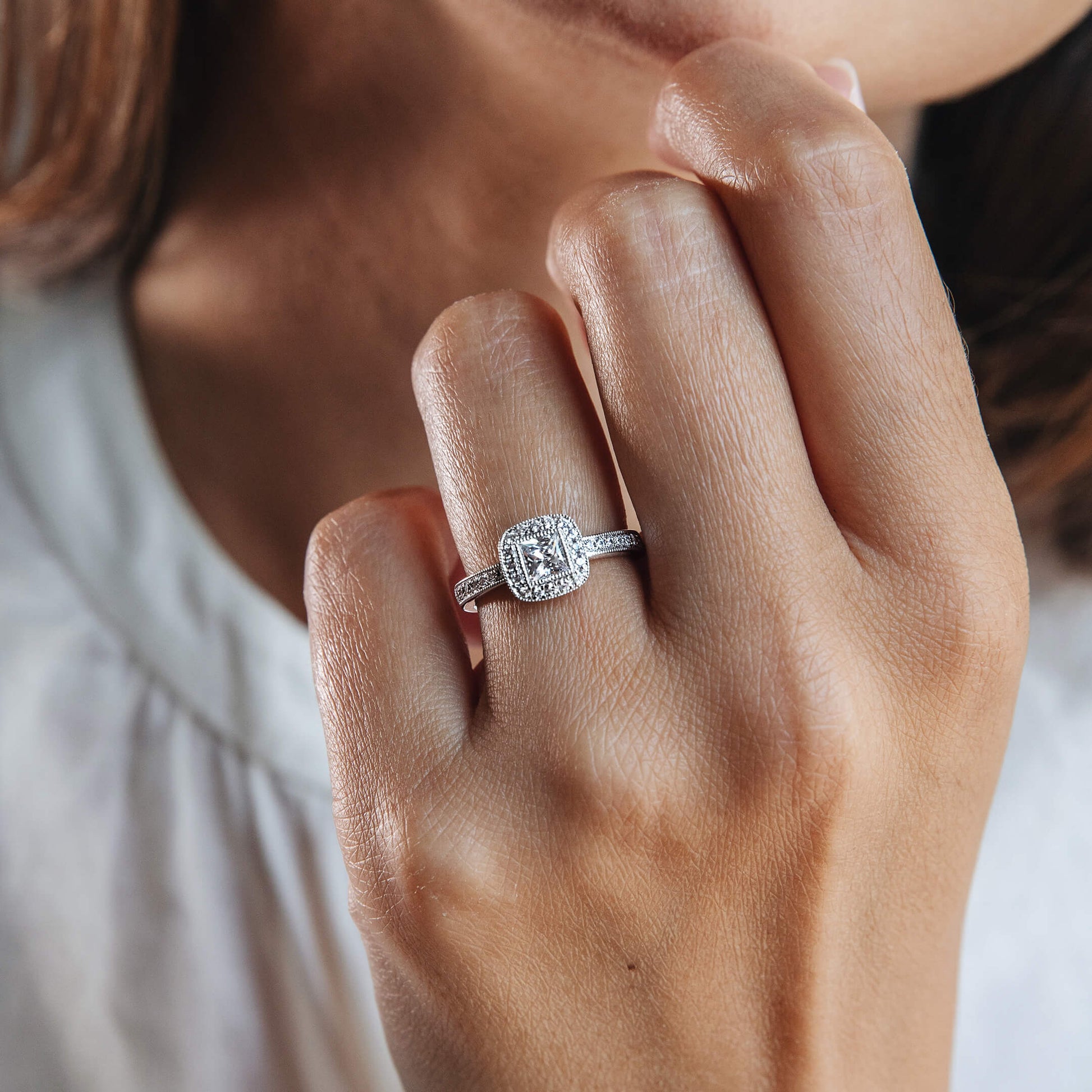 Bague de fiançailles diamant or jaune Stelly 6