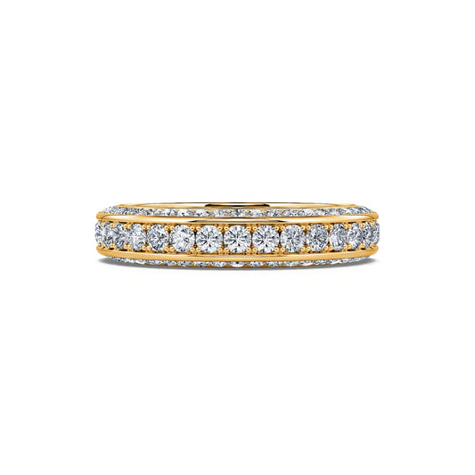 Tamara&nbsp;-&nbsp;Alliance tour complet diamant or jaune #2