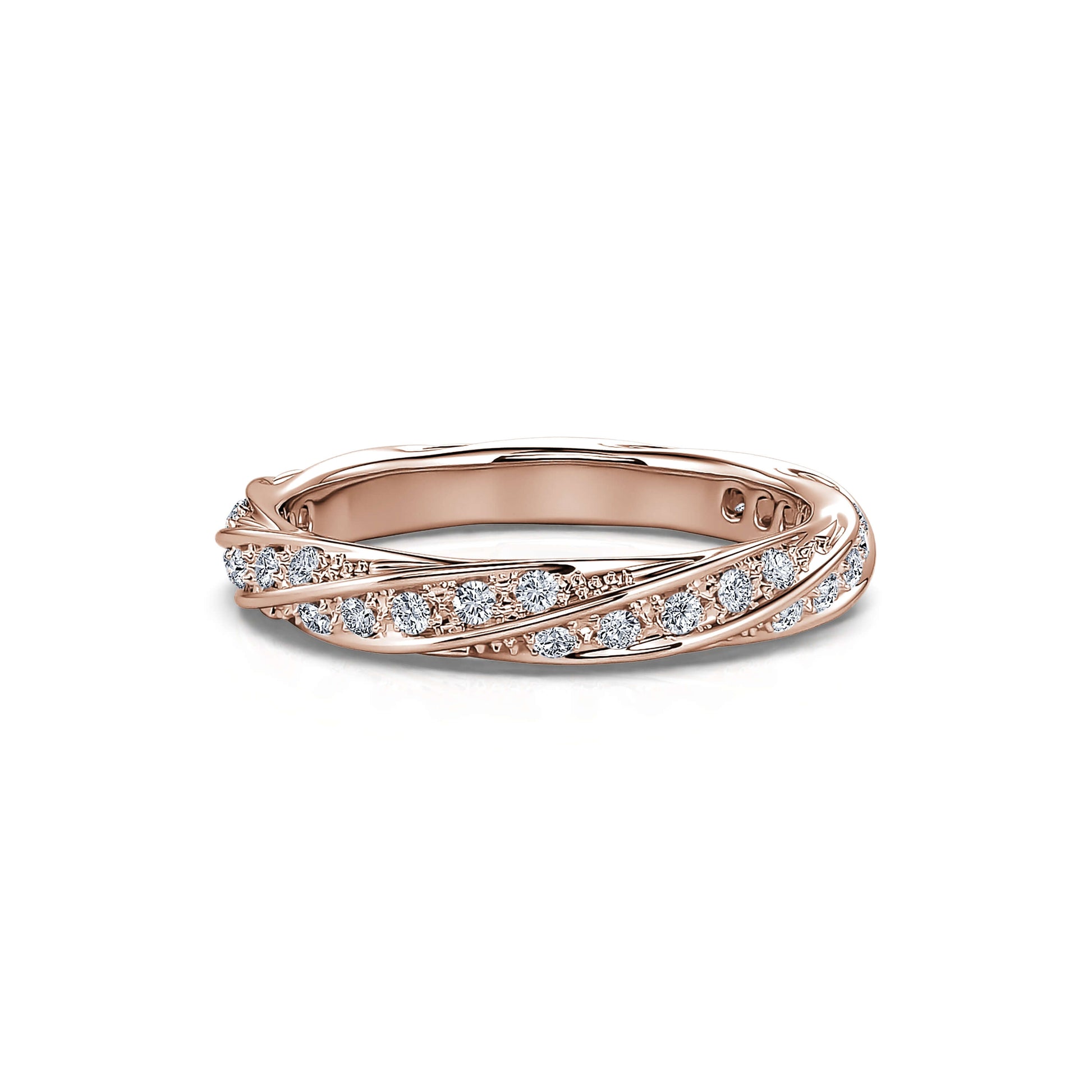 Alliance or rose diamant Vesta 3