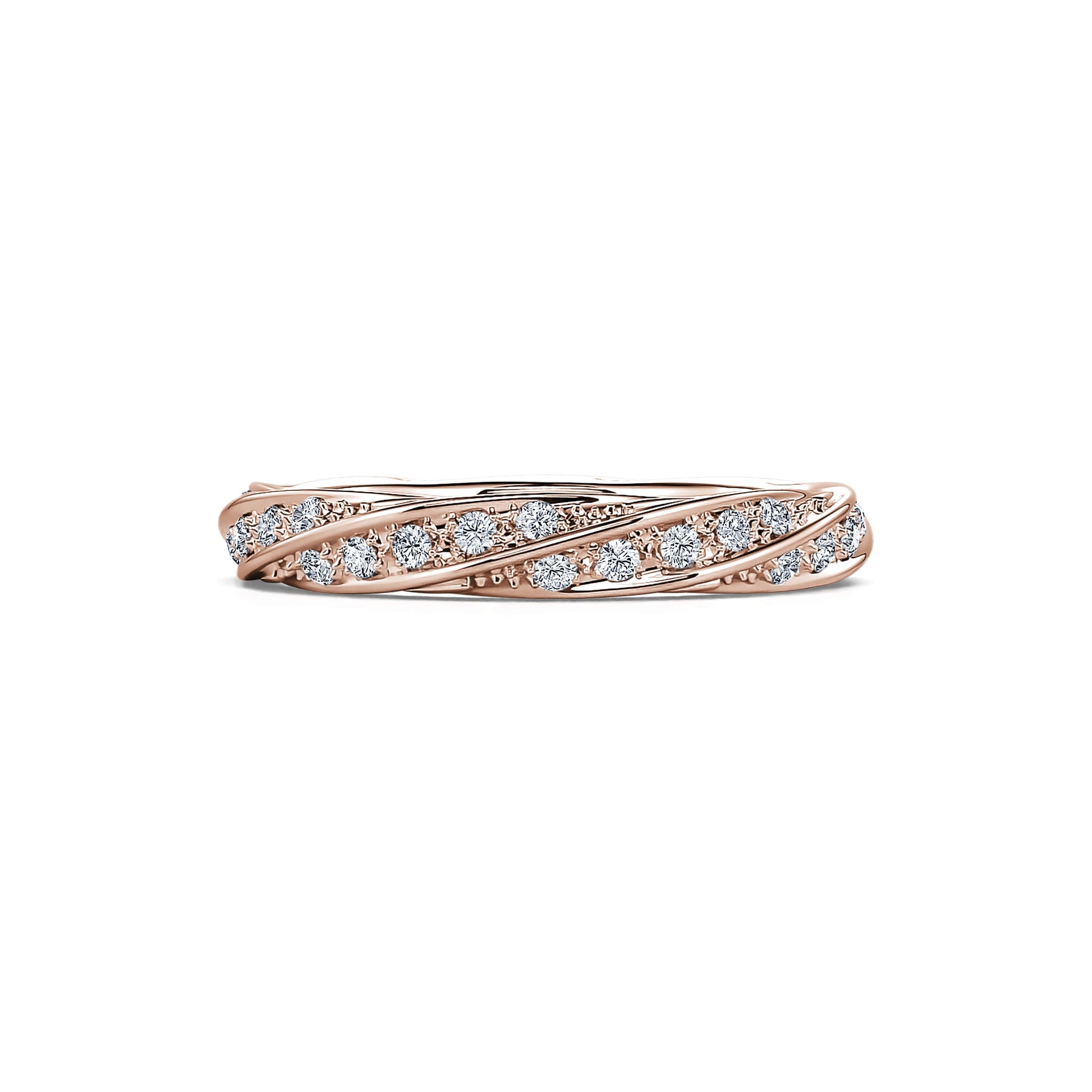 Alliance or rose diamant Vesta 2