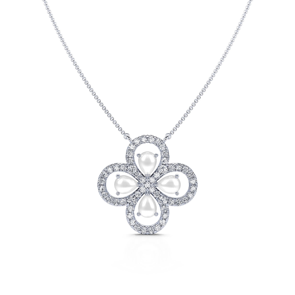 collier trefle nacre et or jaune collier trefle nacre et or jaune